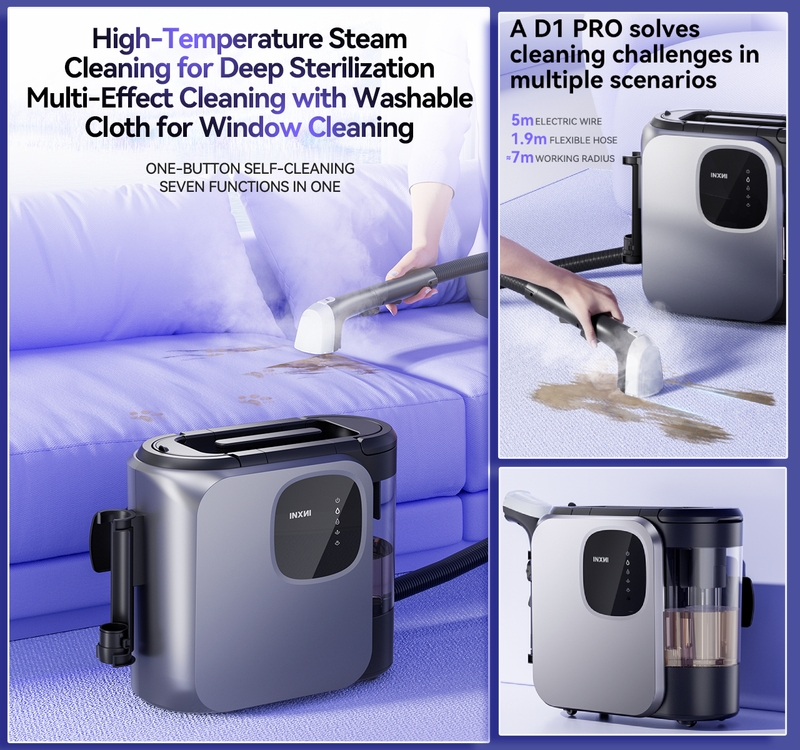 Newest Smart High-Temperature Steam Fabric Cleaner /Global Free Delivery 7-9 Days Arrival