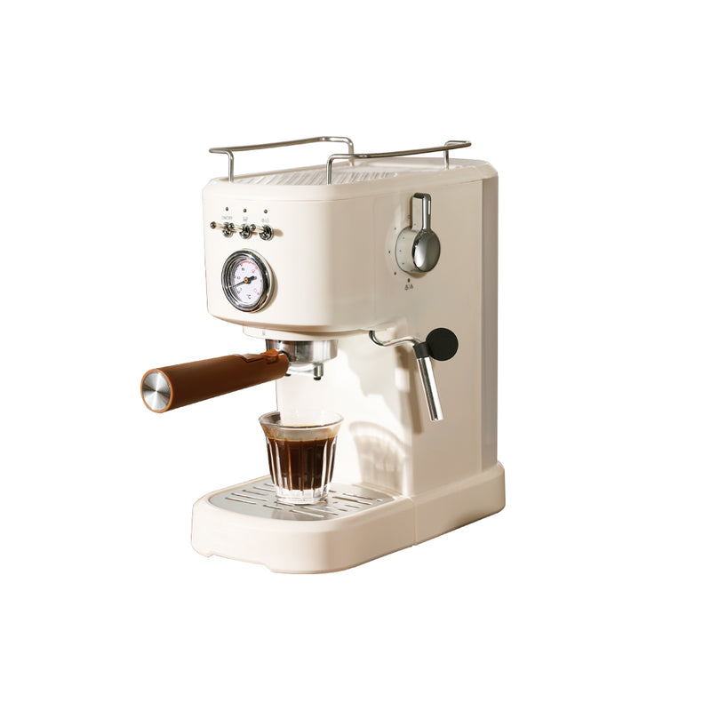 High-Quality Home Espresso Machine with Italy Pressure Pump and Milk Frother