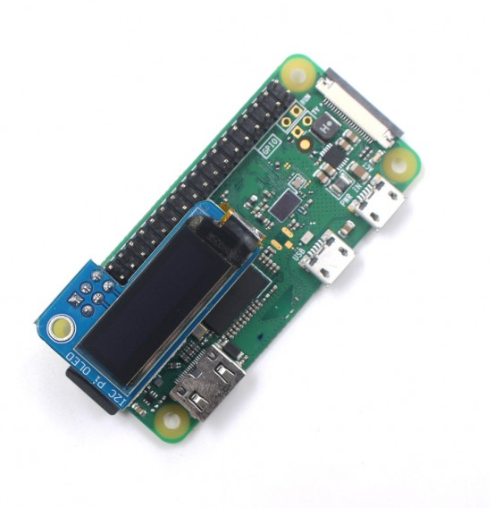 PiOLED - 128x32 0.91inch OLED for Raspberry Pi