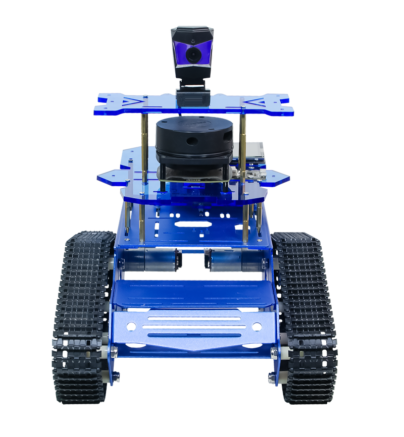 AI Robot Car with SLAM Laser Radar and Real-Time Path Planning with Raspberry Pi