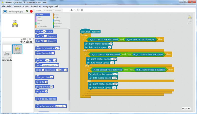 CAMEL F.1 Mixly, Scratch Programmable WiFi Robot Arduino STEAM Education for Kids Students