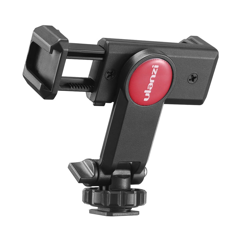 Ulanzi ST-06 Camera Hot Shoe Phone Tripod Mount 360 Rotation Cold Shoe Monitor Phone DSLR Mount Adapter for Gimbal Mic LED Light