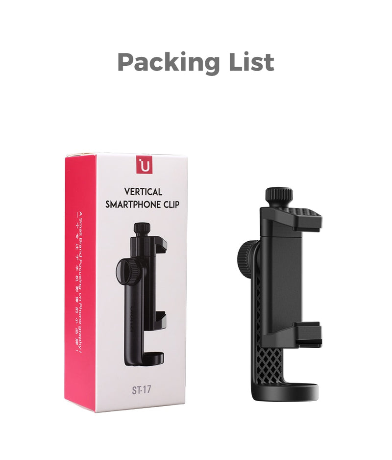 Ulanzi Portable Mini Phone Tripod w 1/4 Ballhead for Camera Phone Tripod Mount for iPhone Zhiyun Smooth 4 DJI OSMO Feiyu Vimbal