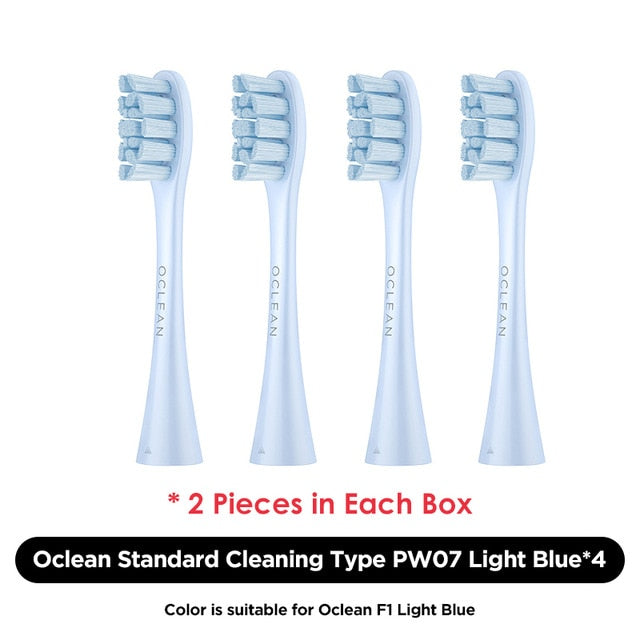 Oclean Brush Head nozzles Replacements heads PW01/03/05/07/09 P5 for Oclean X/ X PRO/ Z1/ F1/ One/ Air 2 /SE Sonic Toothbrush