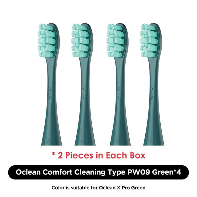 Oclean Brush Head nozzles Replacements heads PW01/03/05/07/09 P5 for Oclean X/ X PRO/ Z1/ F1/ One/ Air 2 /SE Sonic Toothbrush