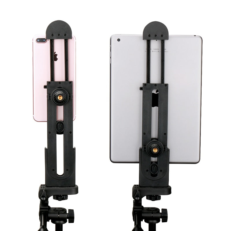 Ulanzi for iPad Professional Tablet Tripod Mount 5-12'' Universal Stand Clamp Adjustable Vertical Bracket Holder Adapter 1/4"